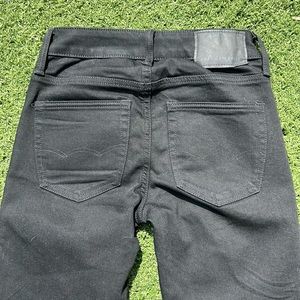 American Eagle Next Level Flex Skinny Black Jeans Size 26 X 28